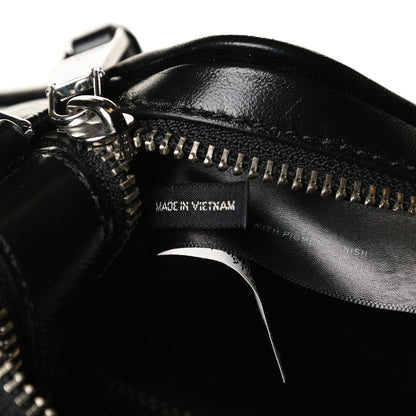 Marc Jacobs Natural Grain Calfskin Quilted The Softshot 21 Bag Black 6 of 14