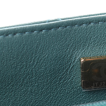 Chanel Lambskin Quilted Mini Rectangular Flap Green 7 of 11