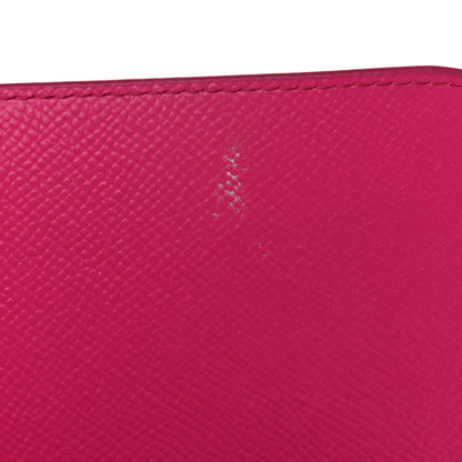 Balenciaga Pebbled Calfskin Everyday Continental Wallet on Chain Acid Pink 12 of 15