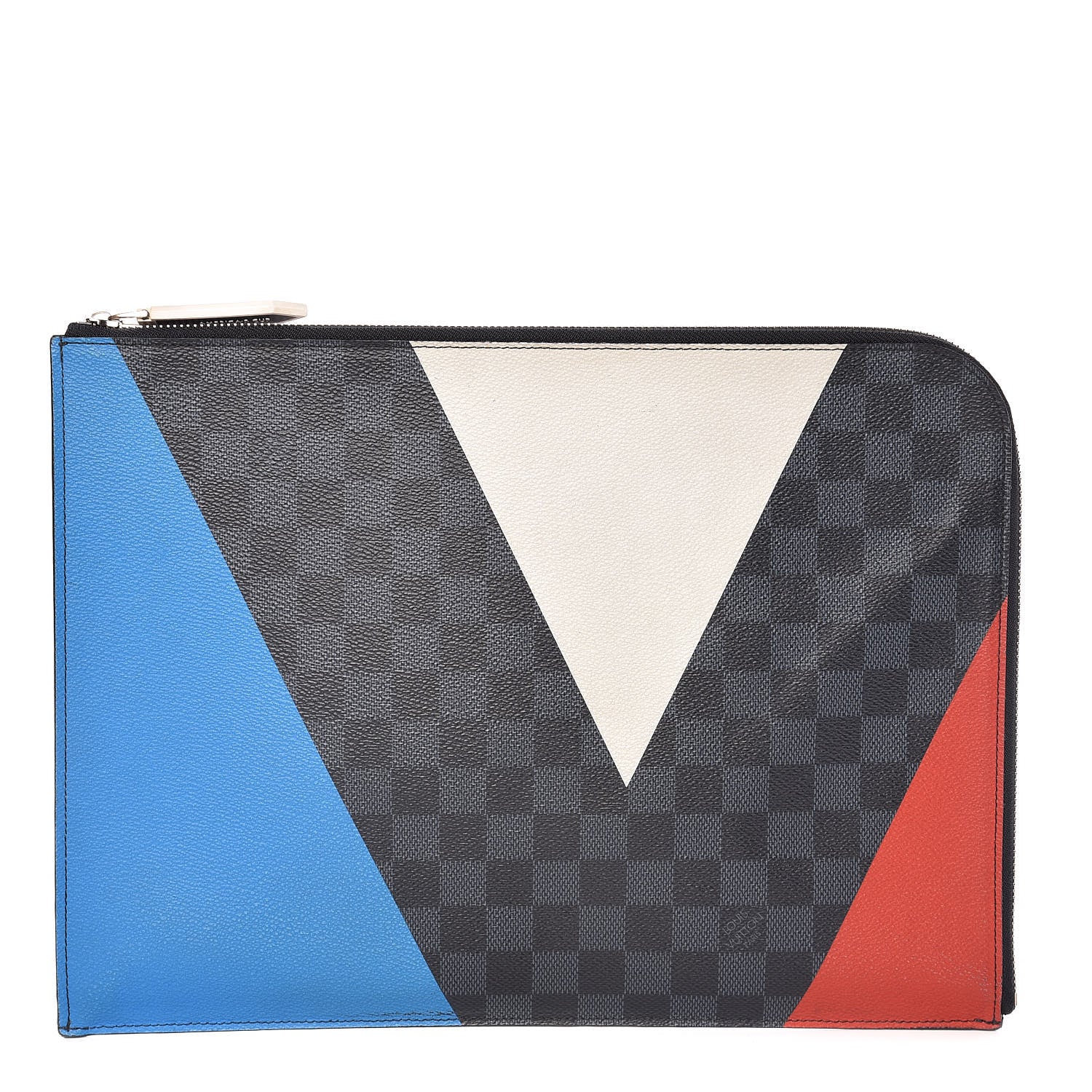 Louis Vuitton Damier Cobalt America's Cup Regatta Poche Documents Portfolio Case 1 of 11