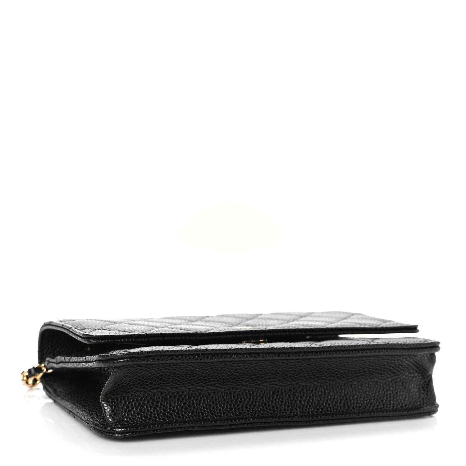 Chanel Caviar Quilted Wallet On Chain WOC Black 4 of 11