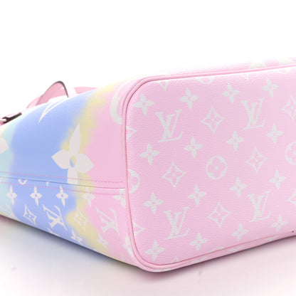 Louis Vuitton Monogram Escale Neverfull MM Pastel 9 of 10