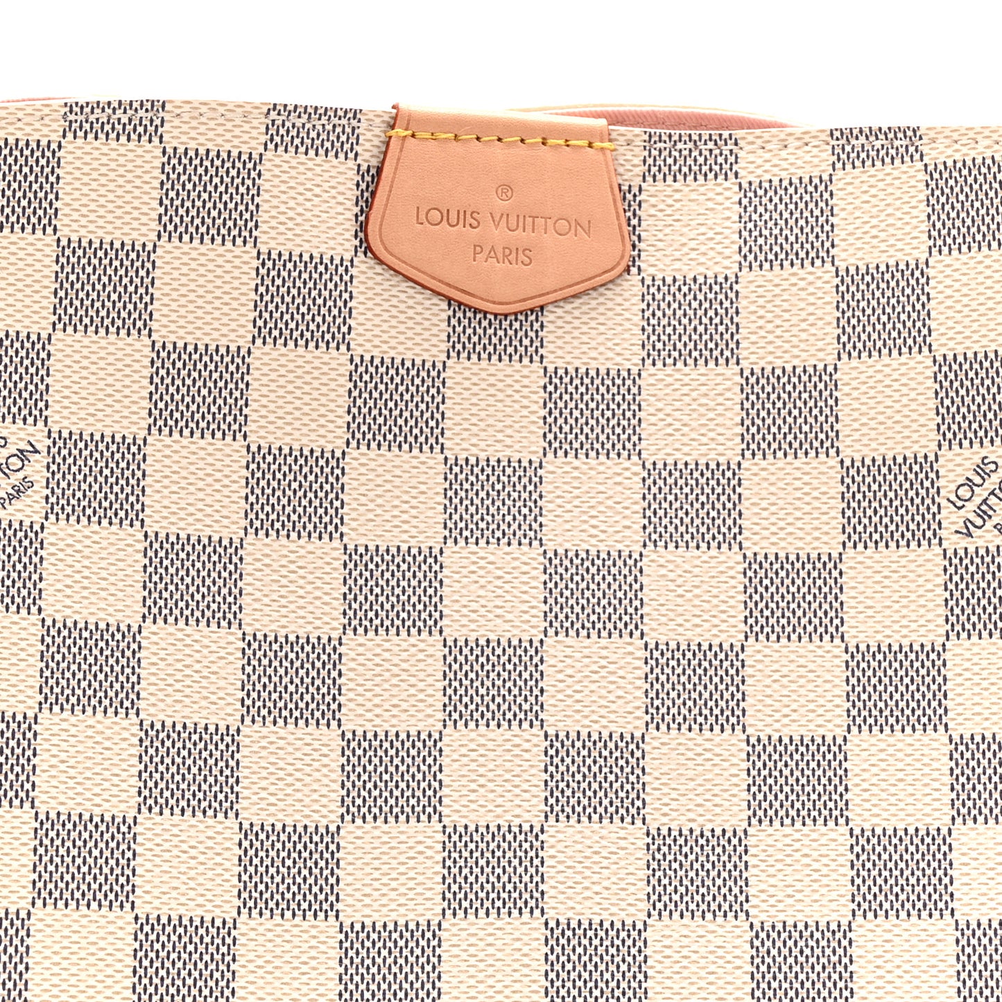 Damier Azur Graceful PM Rose Ballerine