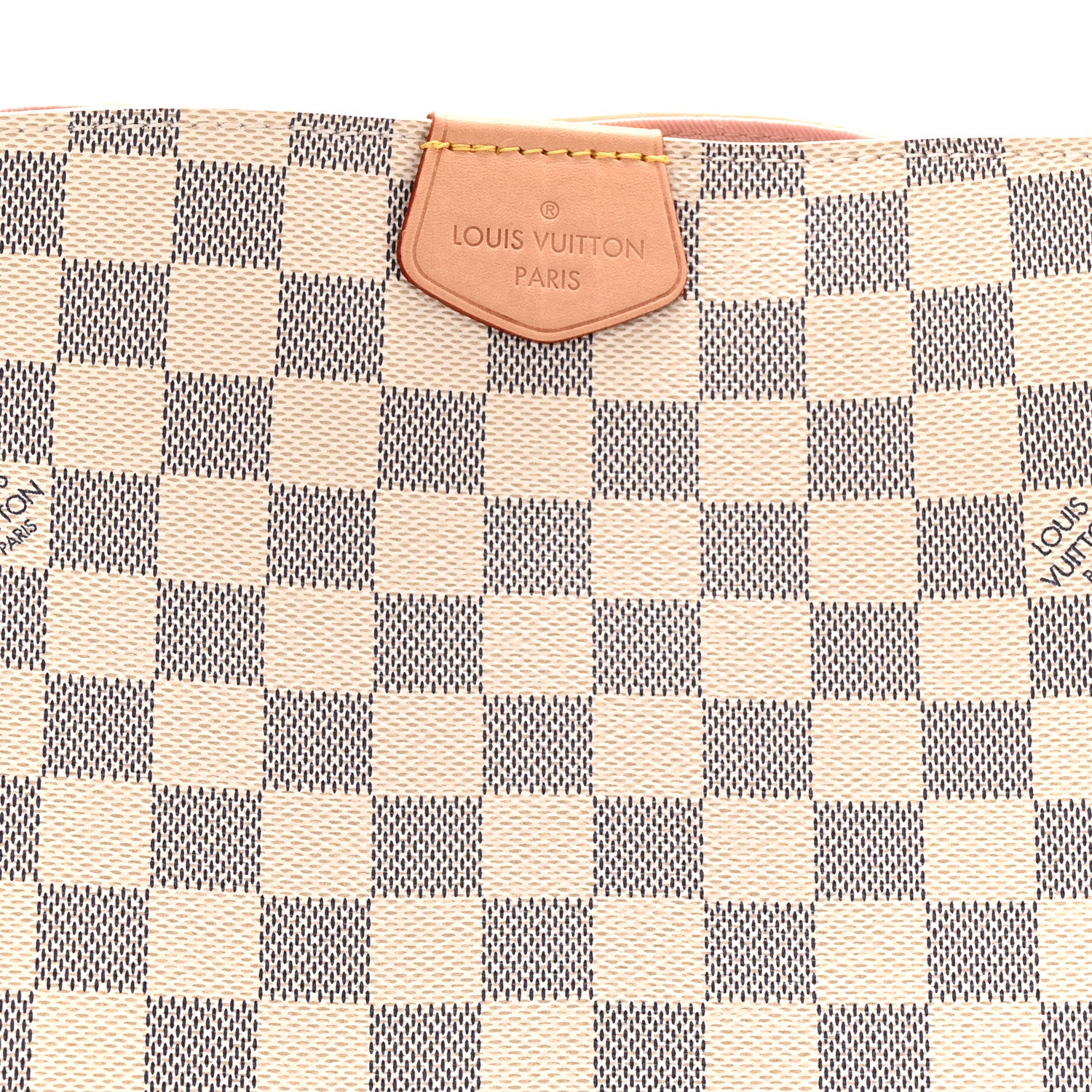 Louis Vuitton Damier Azur Graceful PM Rose Ballerine 7 of 9