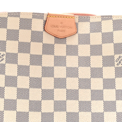 Louis Vuitton Damier Azur Graceful PM Rose Ballerine 7 of 9
