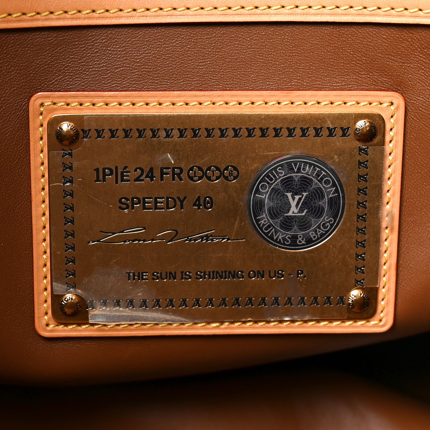 Louis Vuitton Calfskin Monogram Speedy P9 Bandouliere 40 Green 7 of 11
