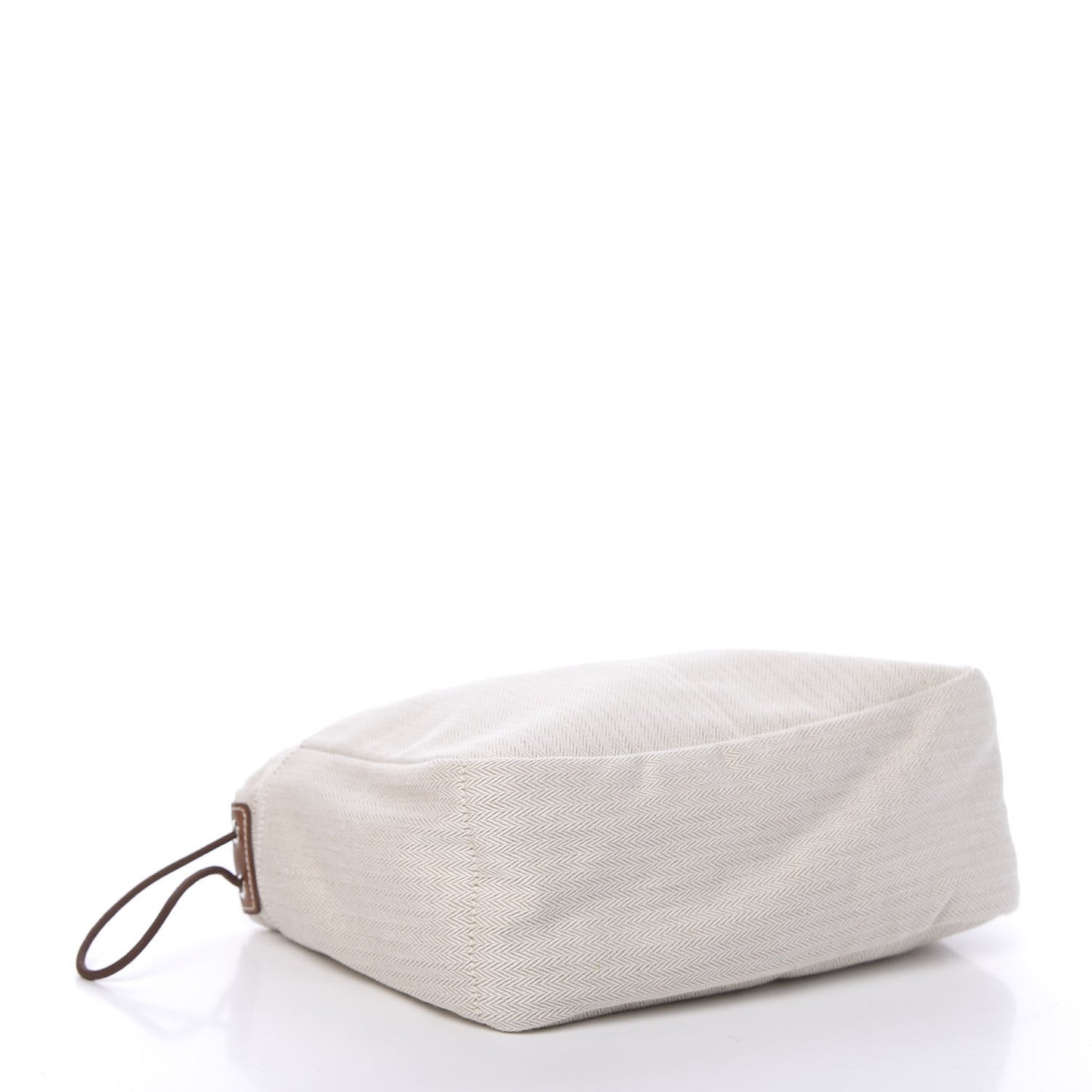 Canvas Barenia Fourbi 25 MM Pouch Naturel Fauve