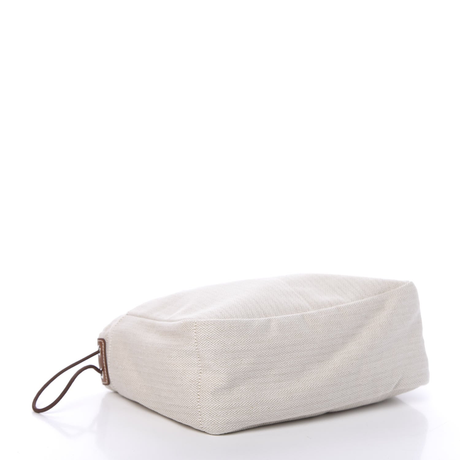 Hermes Canvas Barenia Fourbi 25 MM Pouch Naturel Fauve 4 of 10