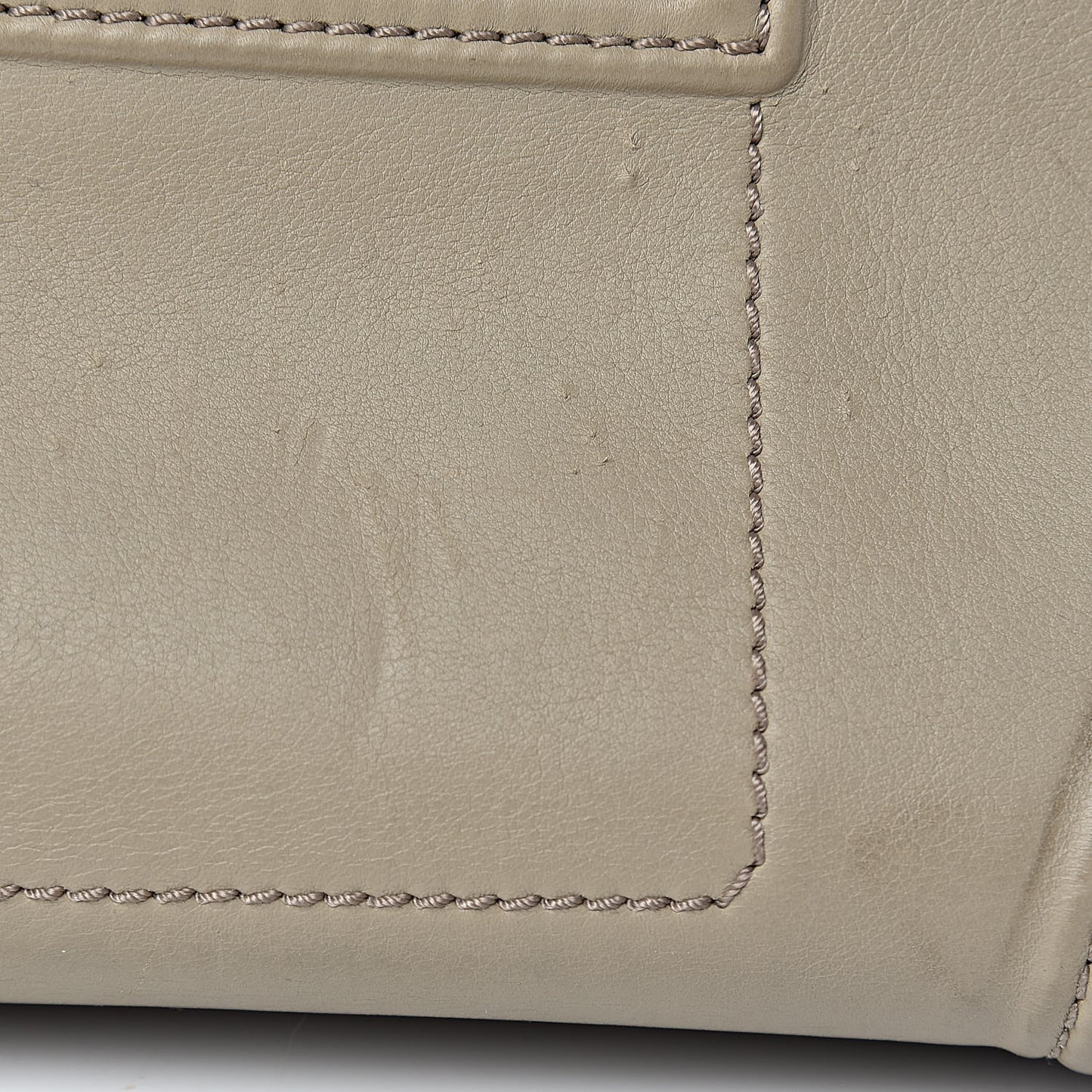 Supple Calfskin Medium Phantom Luggage Beige