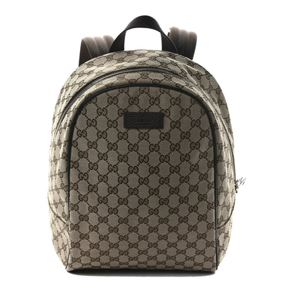 Gucci Monogram Travel Backpack Dark Brown 1 of 9