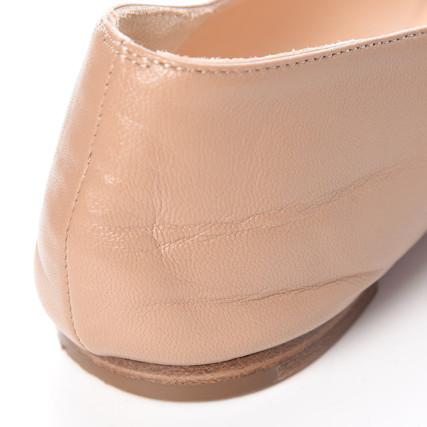 Christian Louboutin Nappa Eloise Flats 37 Nude 15 of 18