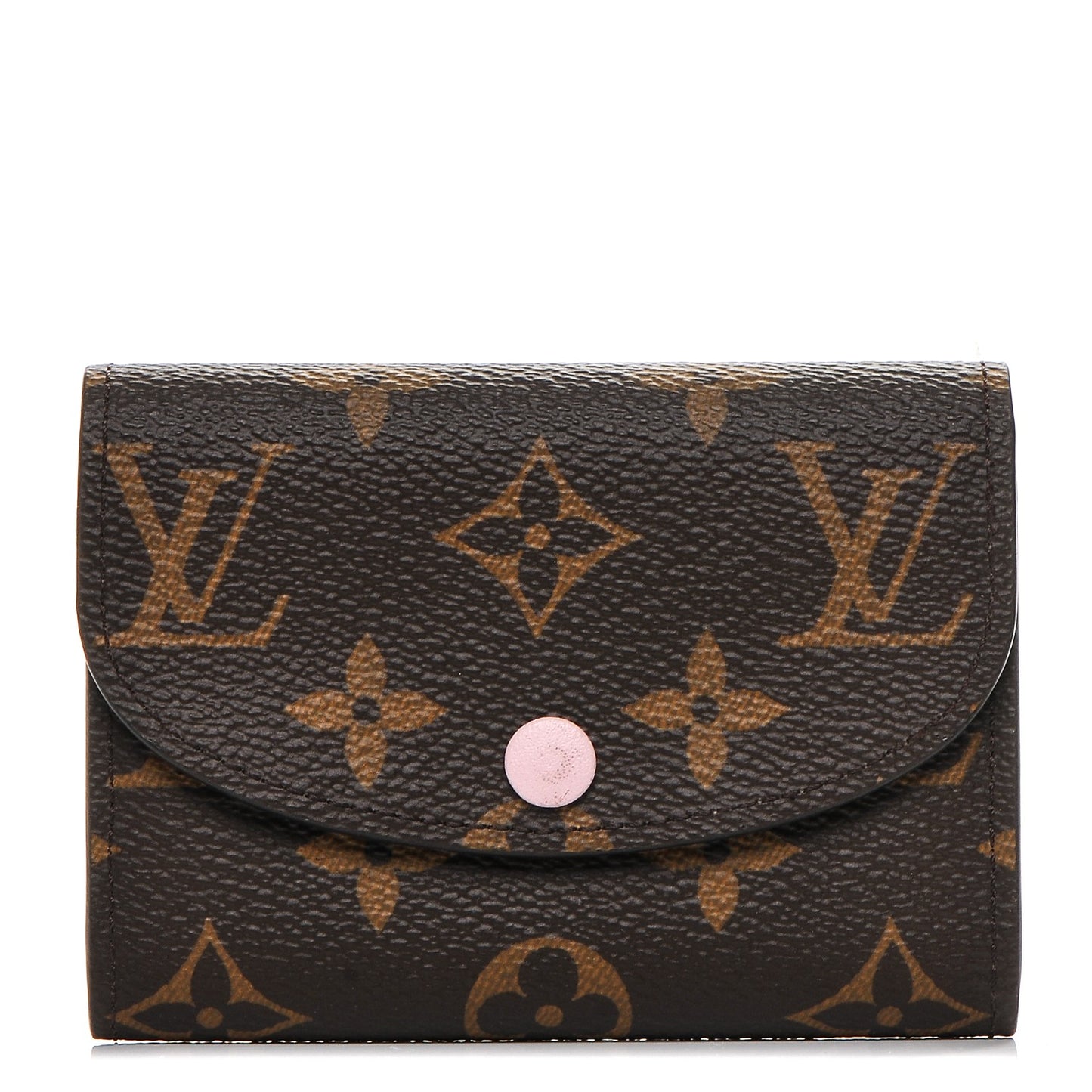 Monogram Rosalie Coin Purse Rose Ballerine