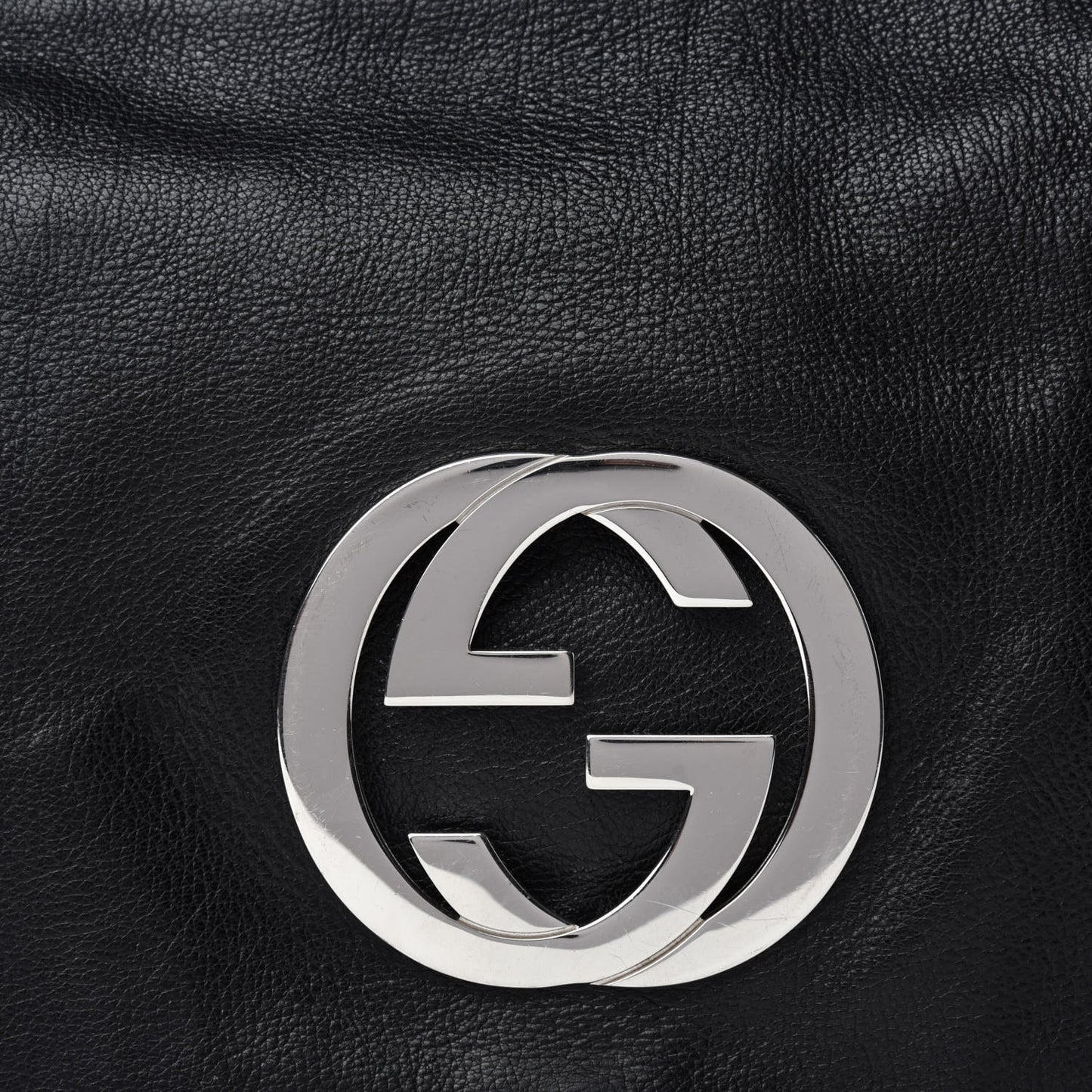 Calfskin Blondie Medium Shoulder Flap Black
