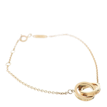 Tiffany 18K Yellow Gold 1837 Interlocking Circles Bracelet 1 of 7