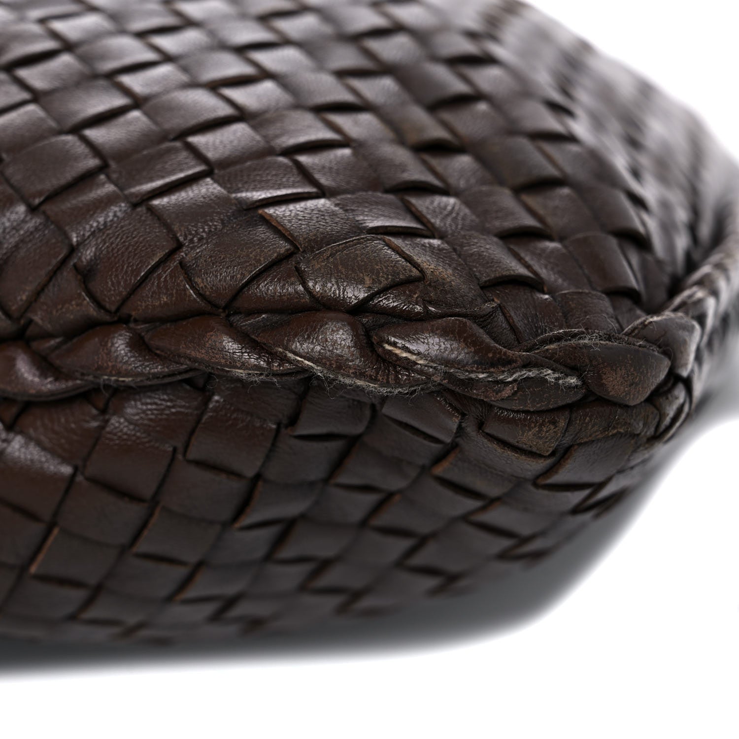 Bottega Veneta Nappa Intrecciato Large Veneta Hobo Ebano 13 of 15