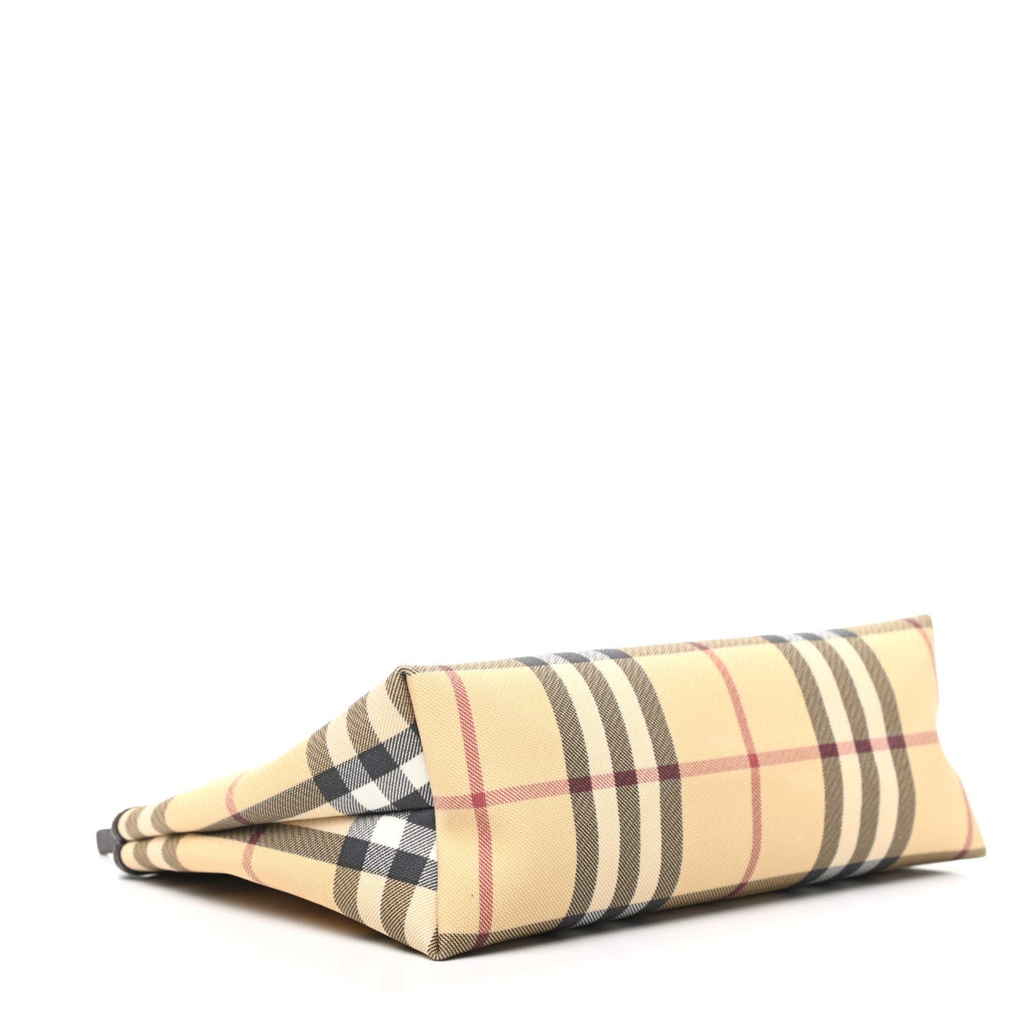 House Check Pouch Brown