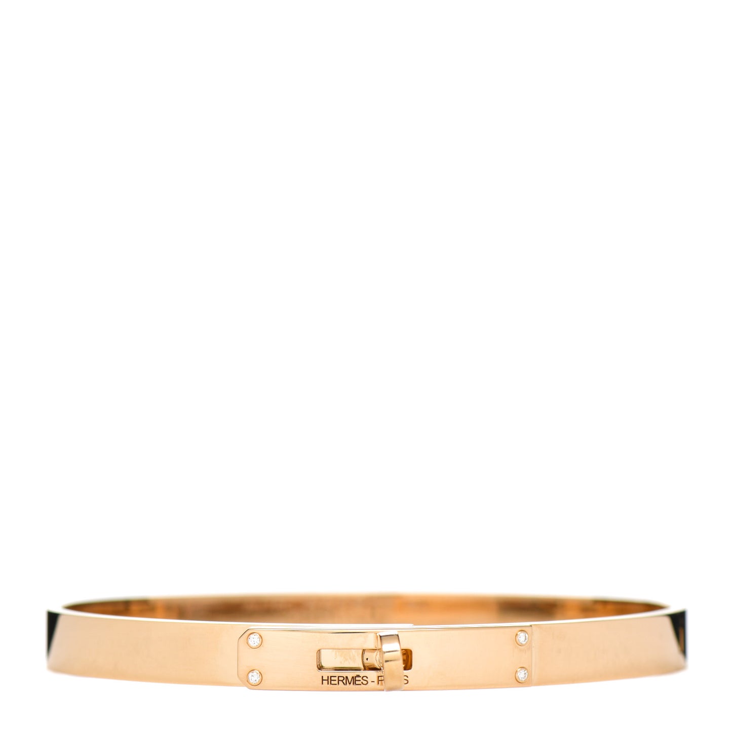 18K Yellow Gold Diamond PM Kelly Bracelet SH