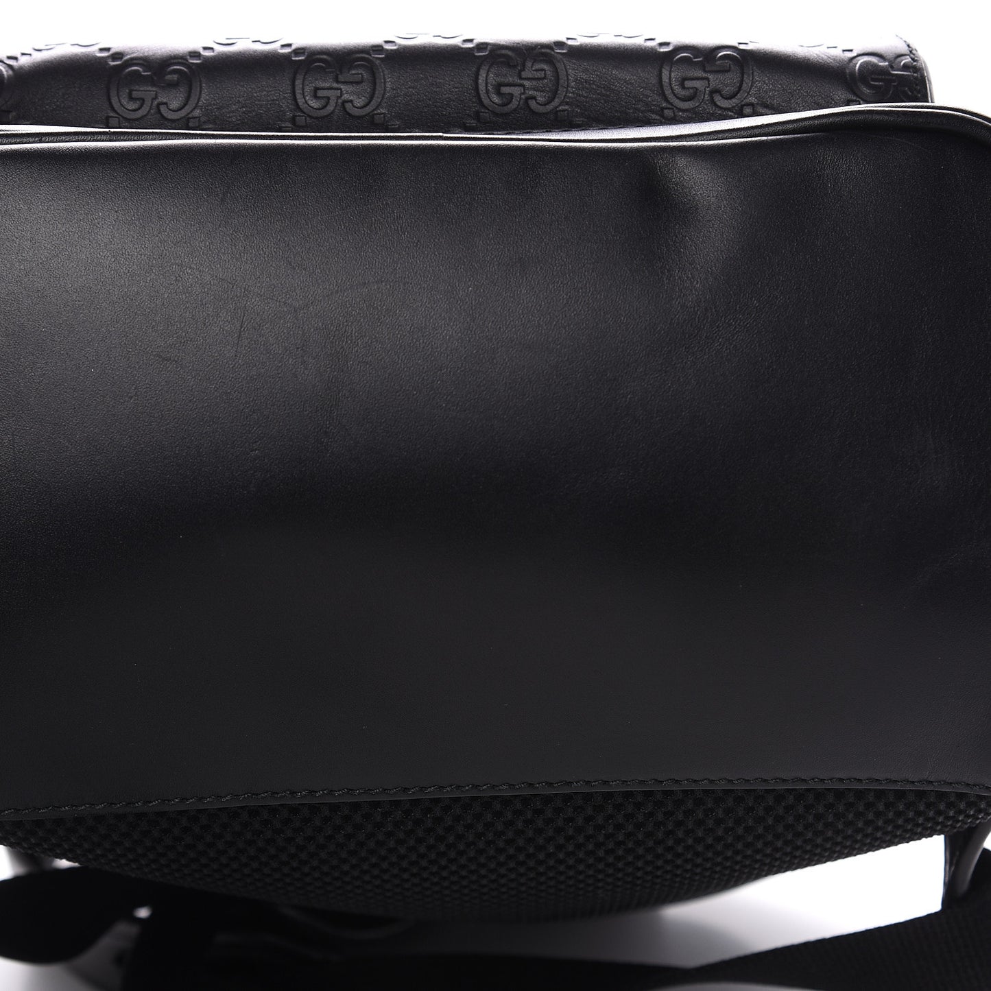 Guccissima Signature Small Day Backpack Black