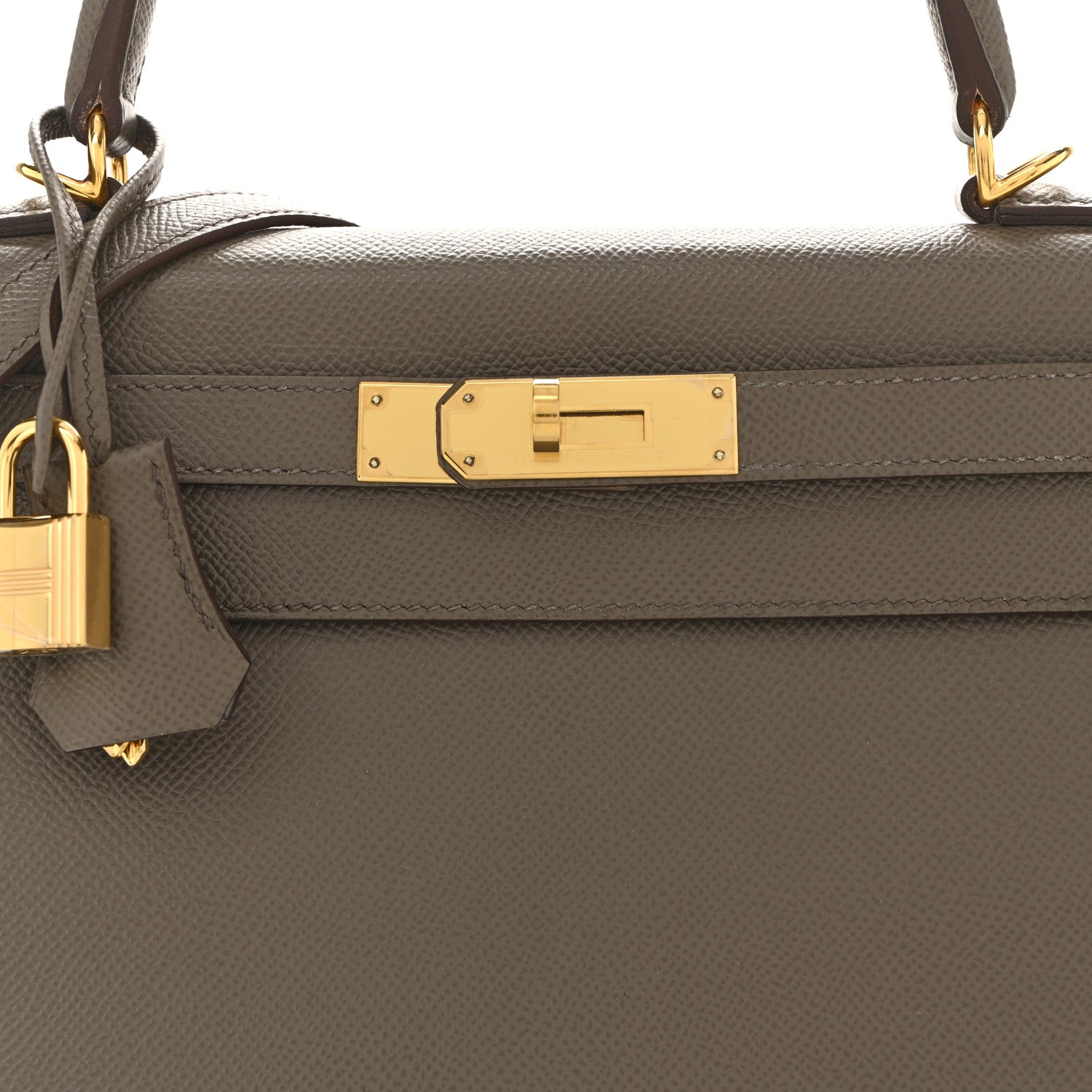 Hermes Epsom Kelly Sellier 28 Etain 8 of 18