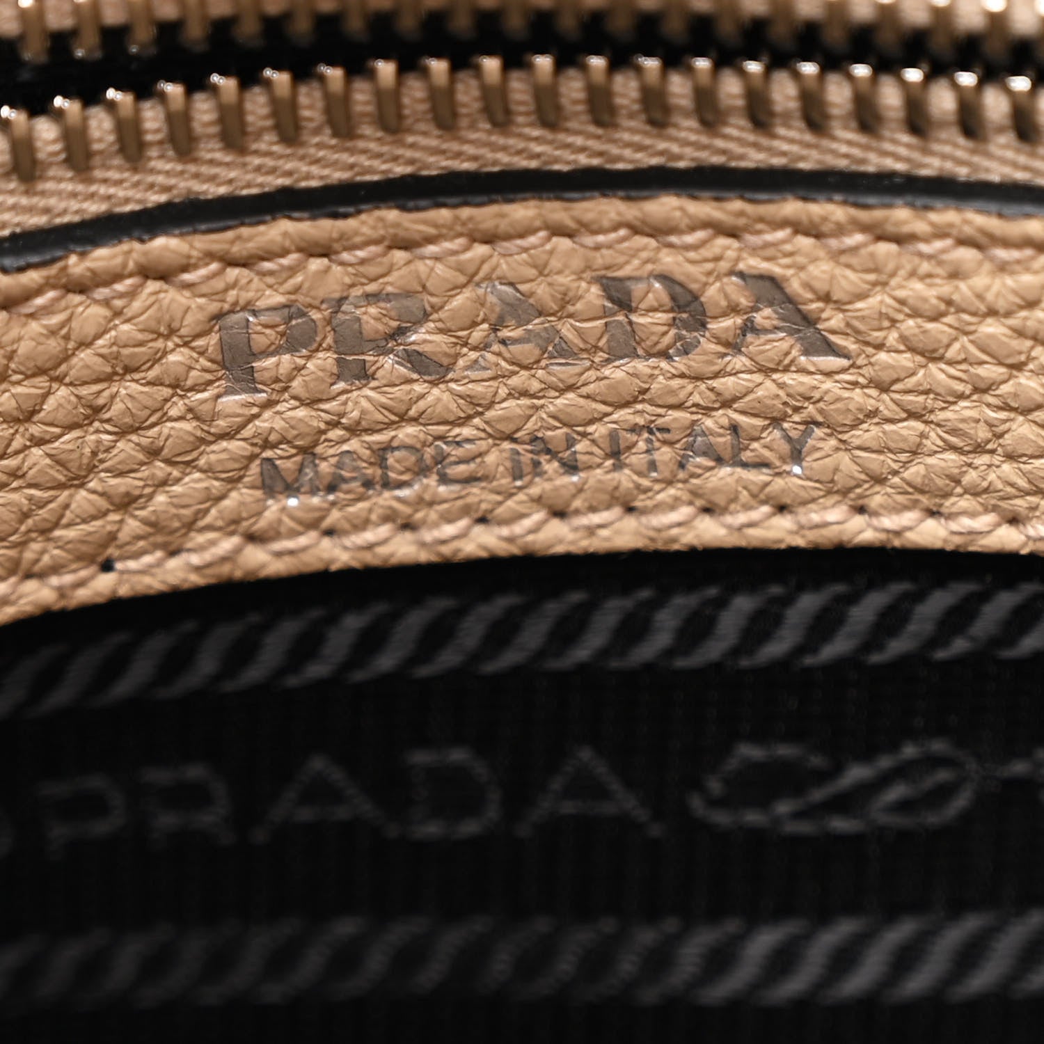 Prada Vitello Daino Soft Hobo Messenger Bag Sabbia 6 of 9