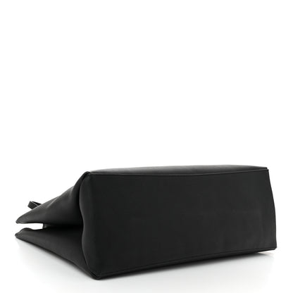 Louis Vuitton Grained Calfskin Lockme Shopper Black 4 of 10