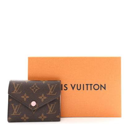 Louis Vuitton Monogram Victorine Wallet Rose Ballerine 8 of 8