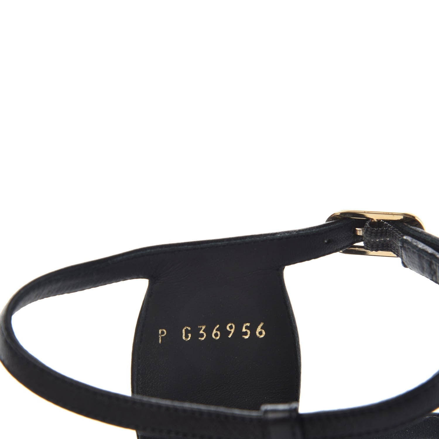Chanel Lambskin CC Sandals 38 Black 10 of 10