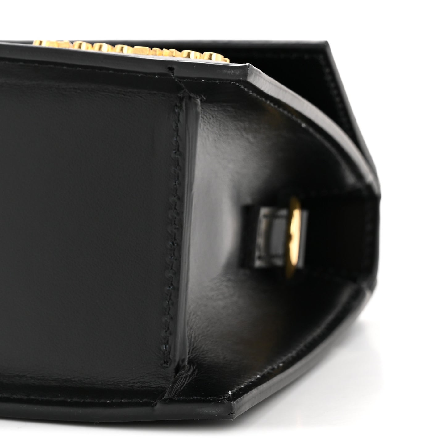 Smooth Calfskin Le Chiquito Noeud Black Black
