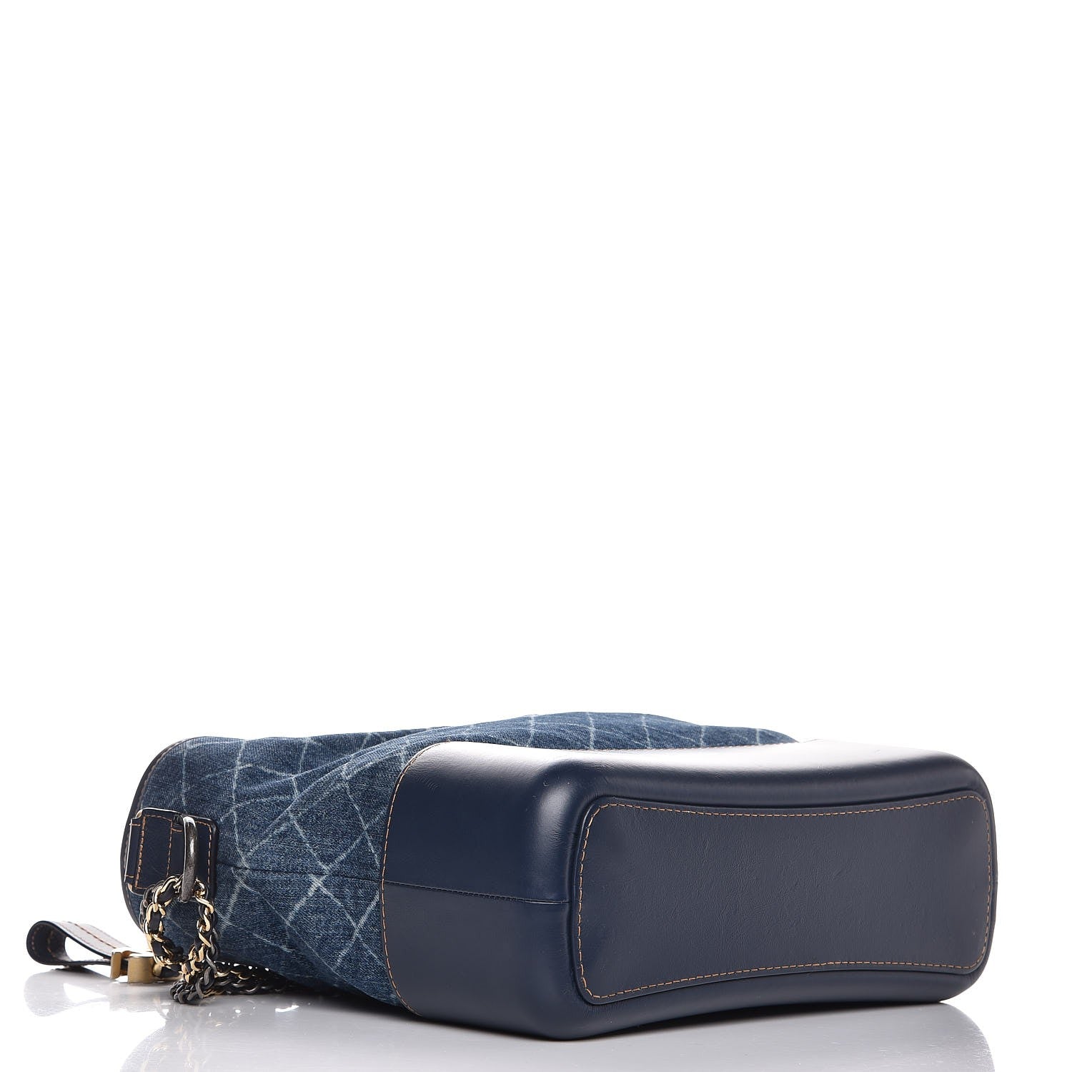 Chanel Denim Calfskin Medium Gabrielle Hobo Blue 6 of 14
