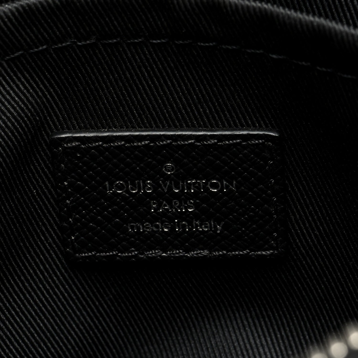 Louis Vuitton Taiga Monogram Eclipse Outdoor Messenger Black 6 of 9