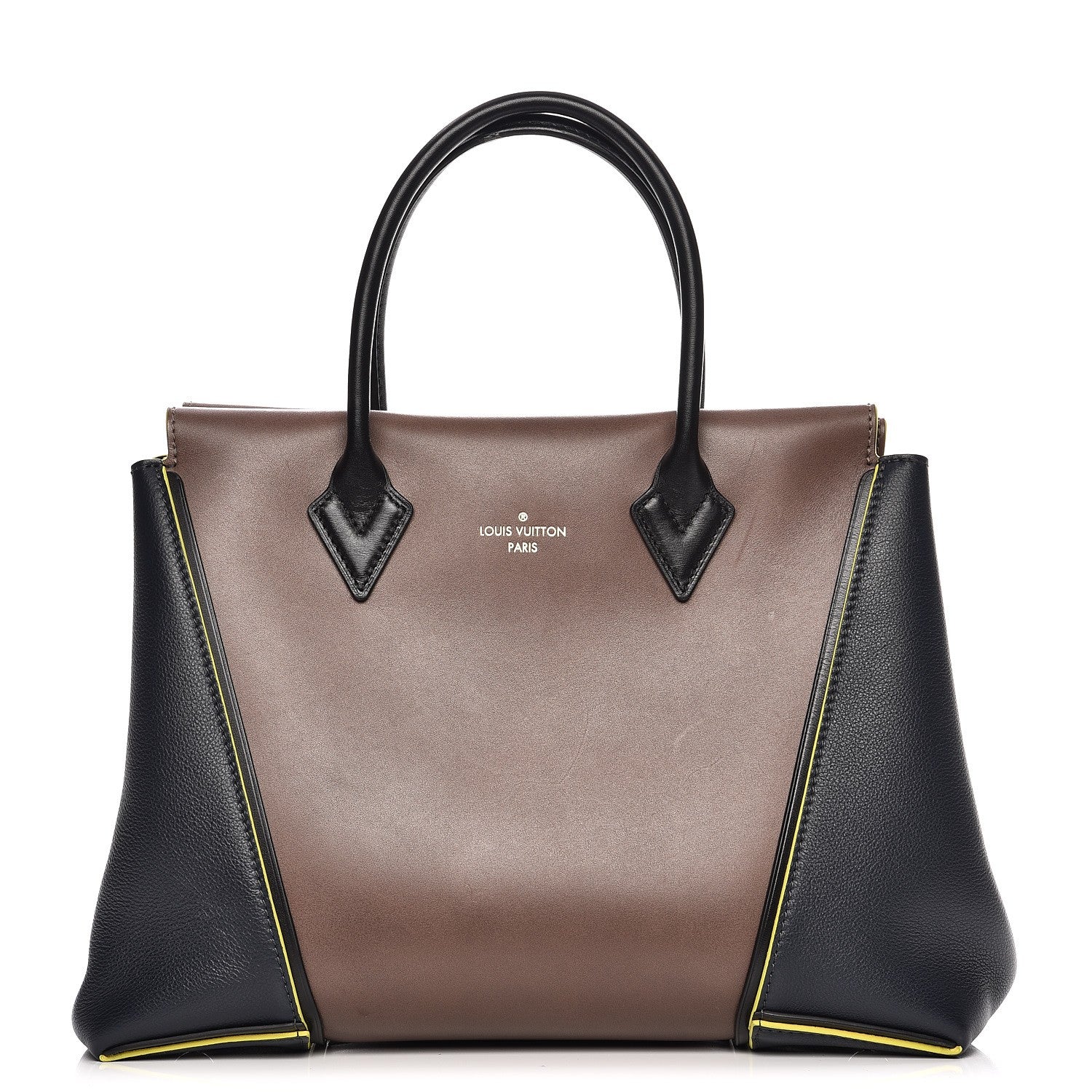 Louis Vuitton Veau Cachemire Cuir Orfevre Tote W PM Gris Neon 1 of 14
