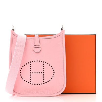 Hermes Taurillon Clemence Evelyne TPM Rose Sakura 11 of 11