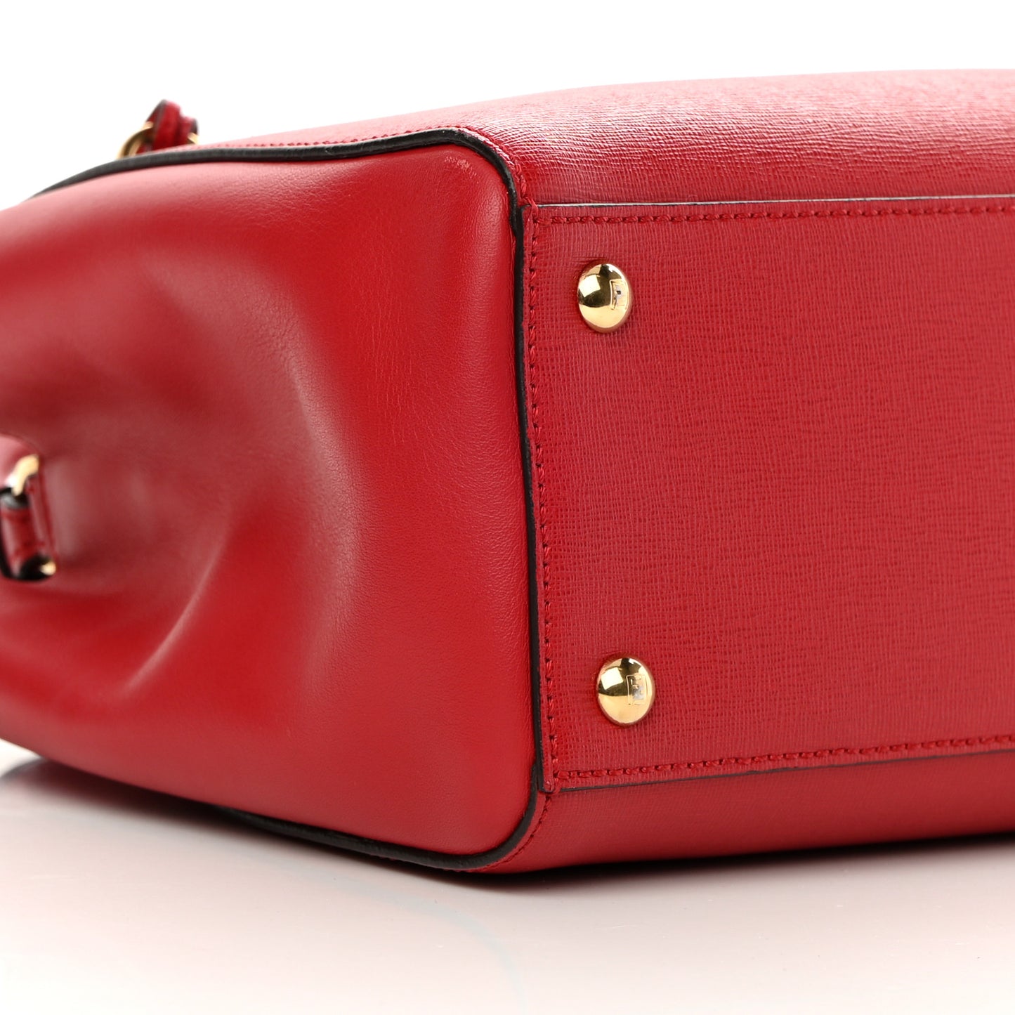 Vitello Elite Flamingo Petite 2Jours Tote Mattone