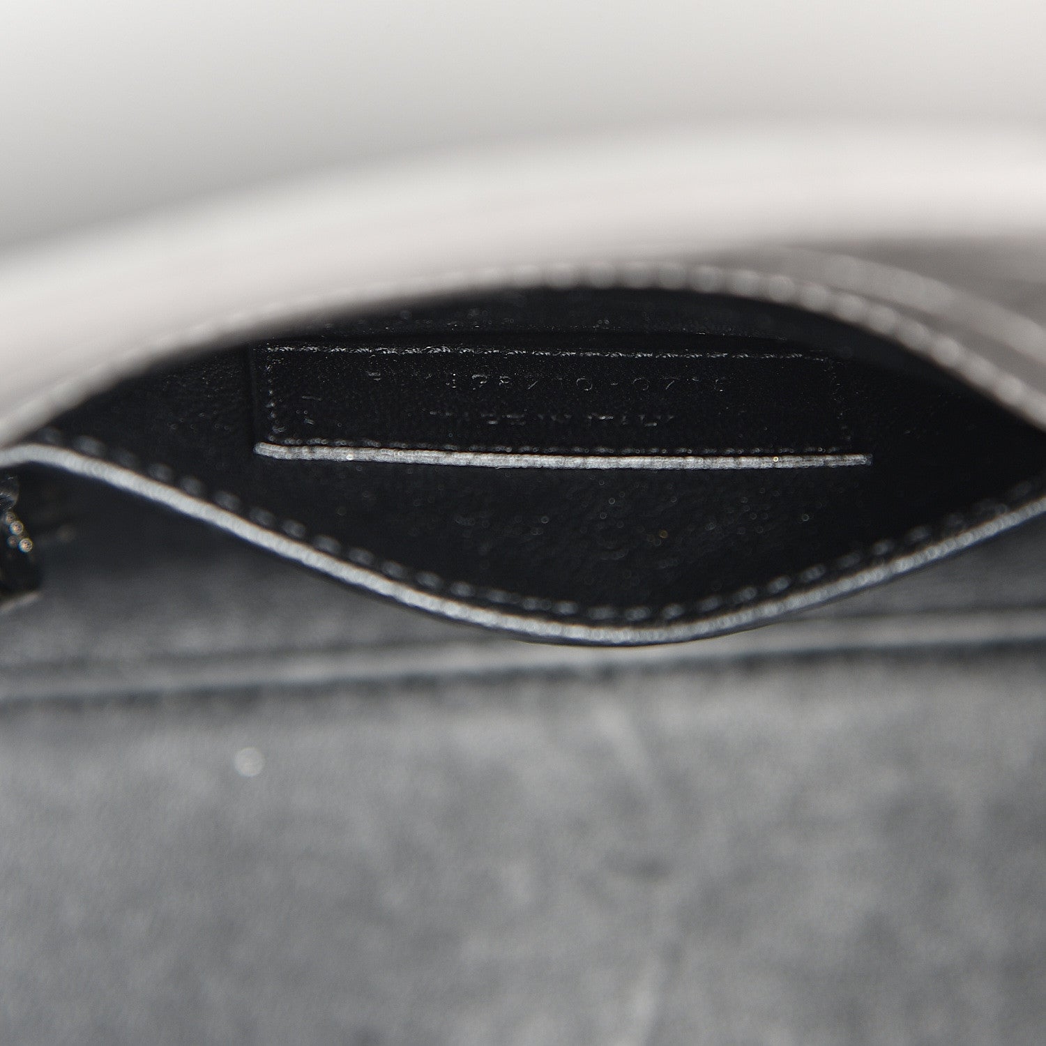 Saint Laurent Calfskin Crocodile Embossed Baby Sac De Jour Fog 6 of 23