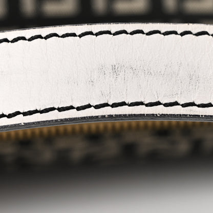 Fendi Zucchino Vitello Pochette Black White 12 of 12