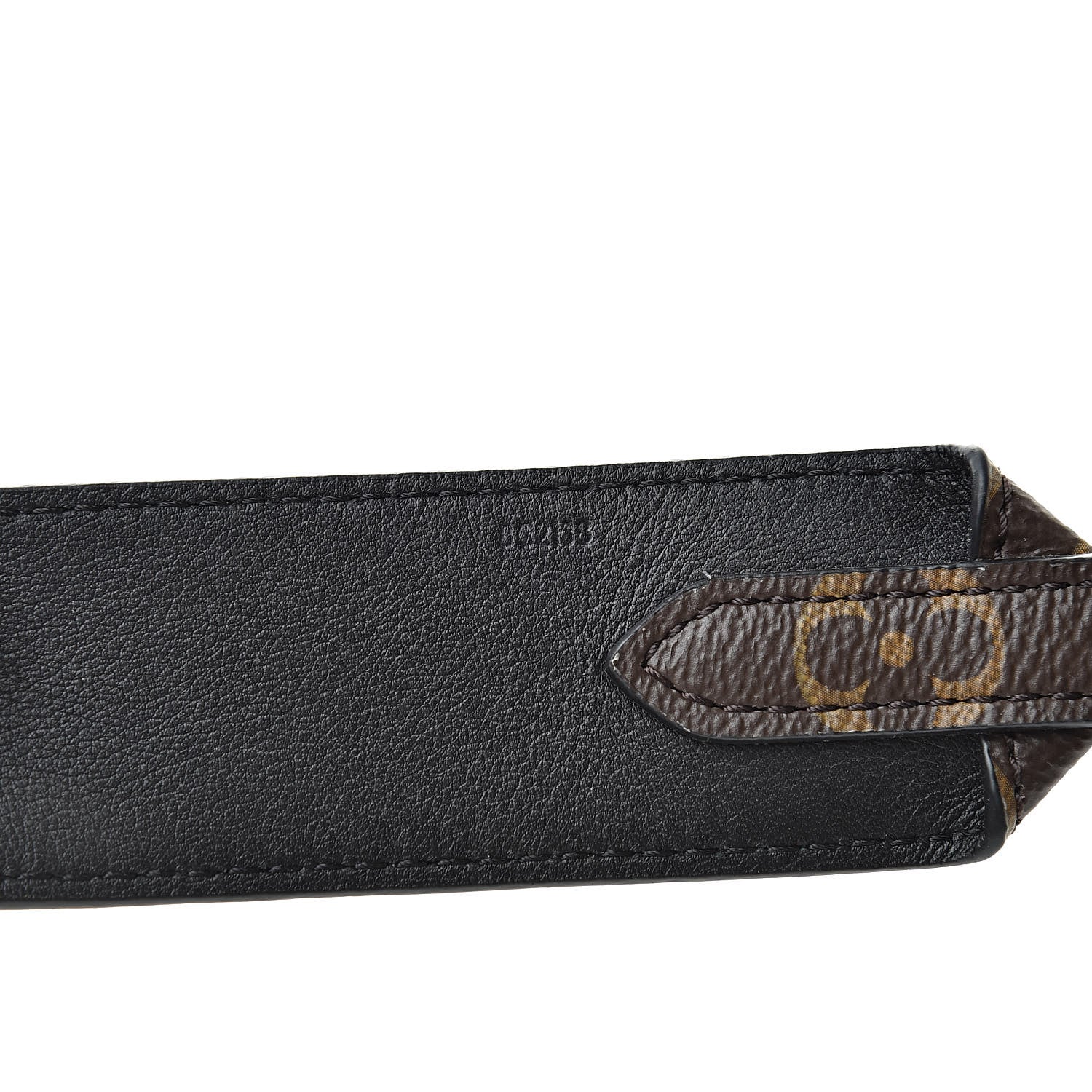 Louis Vuitton Monogram Bandouliere Shoulder Strap Black 4 of 4