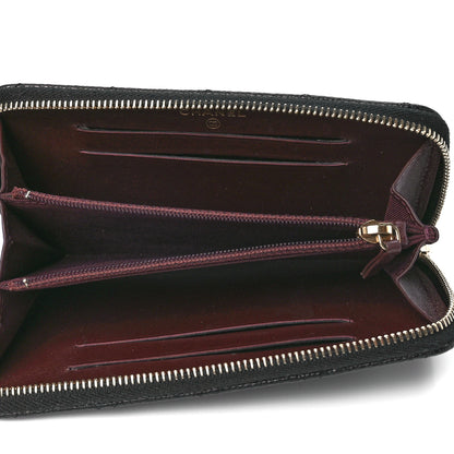 Chanel Caviar Quilted Medium Zip Around Wallet Black 5 of 11