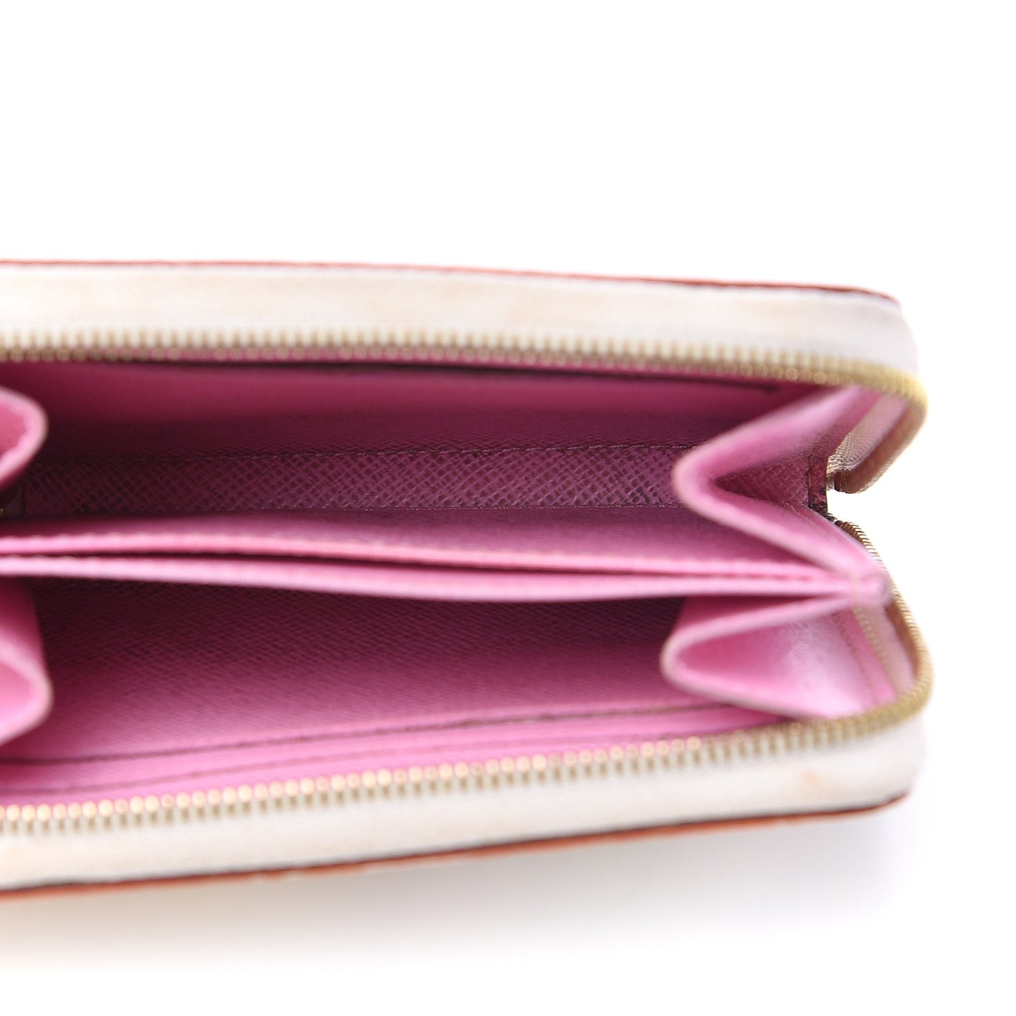 Monogram Multicolor Zippy Coin Purse Wallet White Litchi