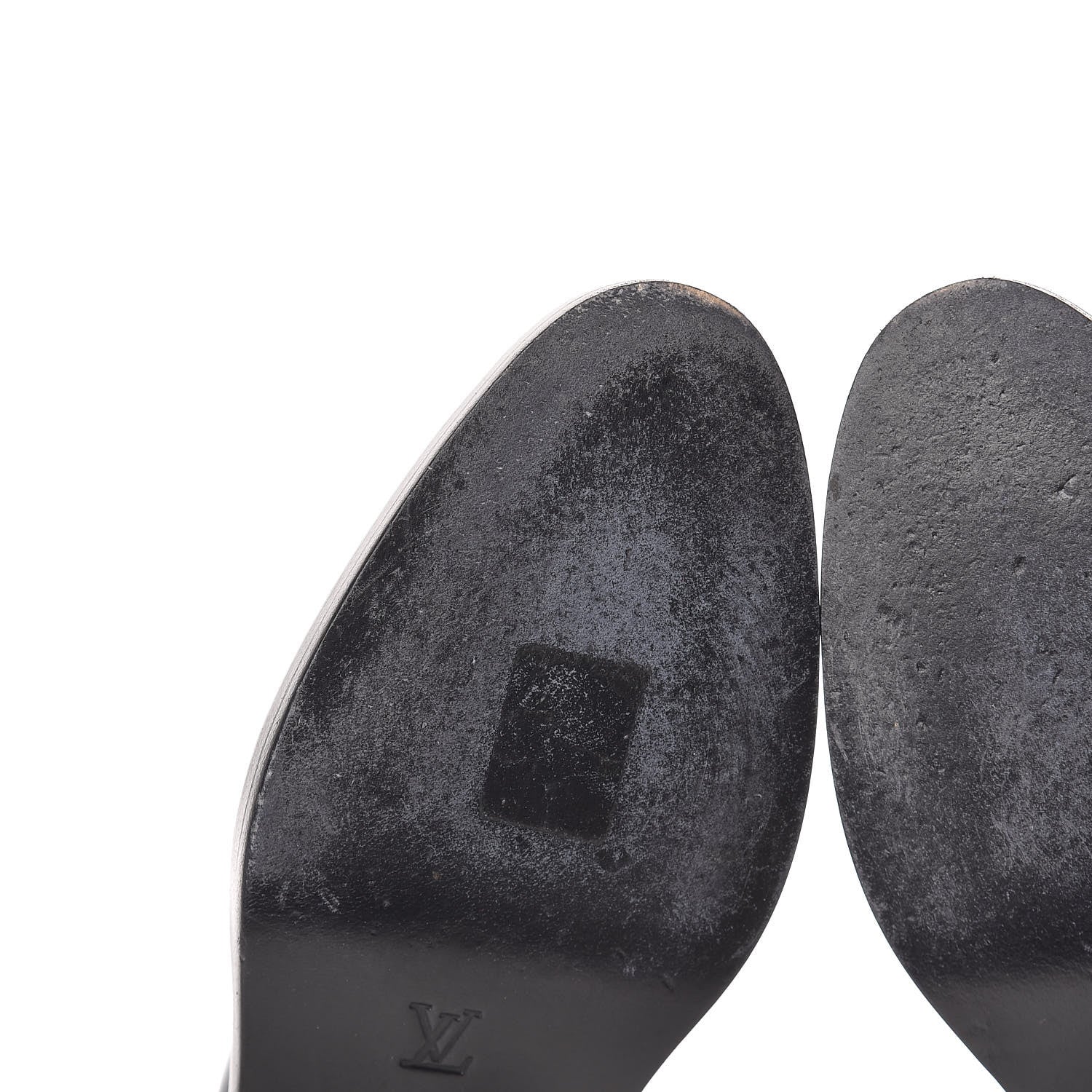 Louis Vuitton Monogram Patent Academy Flat Loafers 36 Navy 11 of 13