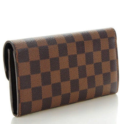 Louis Vuitton Damier Ebene Emilie Wallet 3 of 6