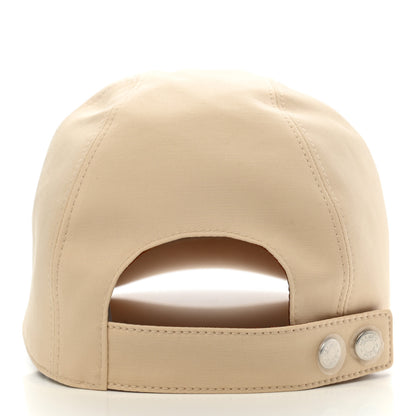 Hermes Cotton Davis H Primavera Hat 58 Blanc Creme 6 of 10