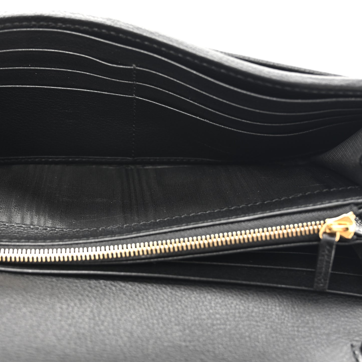 Roxy Calfskin Blondie Continental Chain Wallet Black