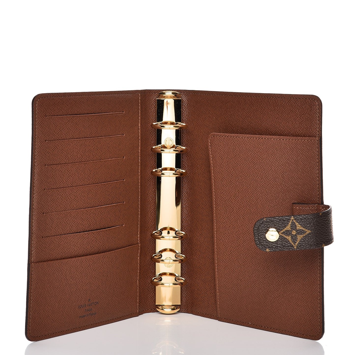 Monogram Medium Ring Agenda Cover
