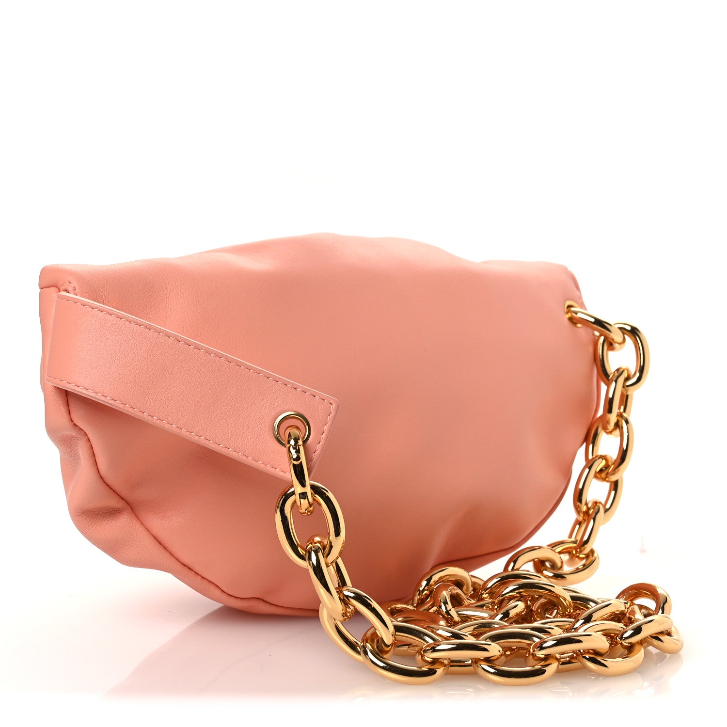 Bottega Veneta Nappa The Belt Chain Pouch Peachy 3 of 12
