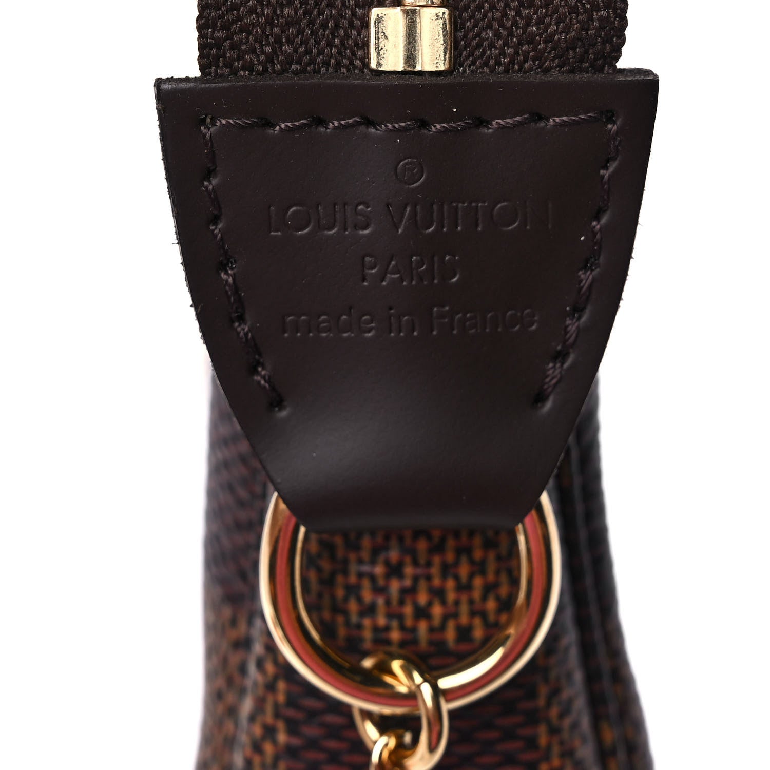 Louis Vuitton Damier Ebene Mini Pochette Accessories 7 of 11
