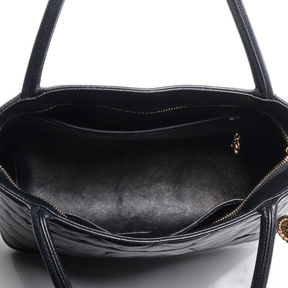 Chanel Caviar Medallion Tote Black 5 of 8