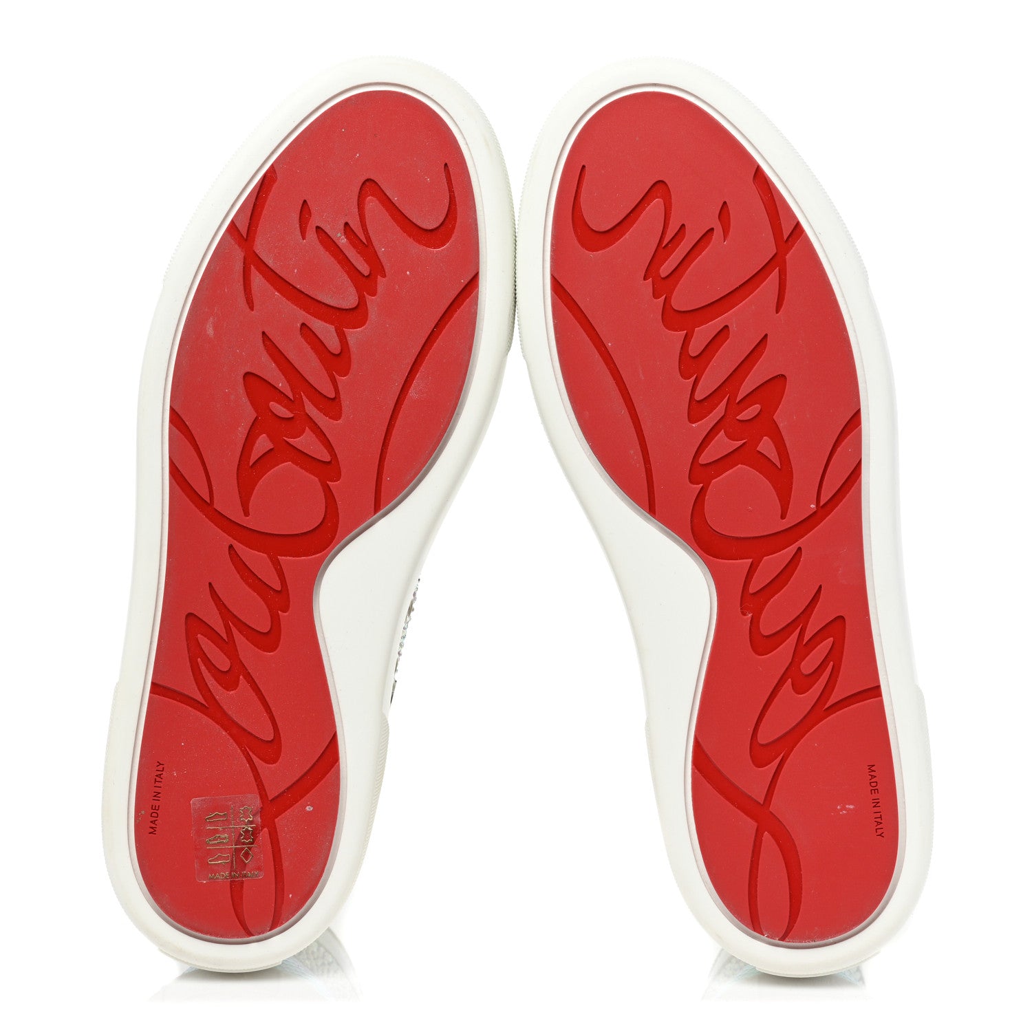Christian Louboutin Strass Womens Super Louis Flat Sneakers 39 Version AB 5 of 8