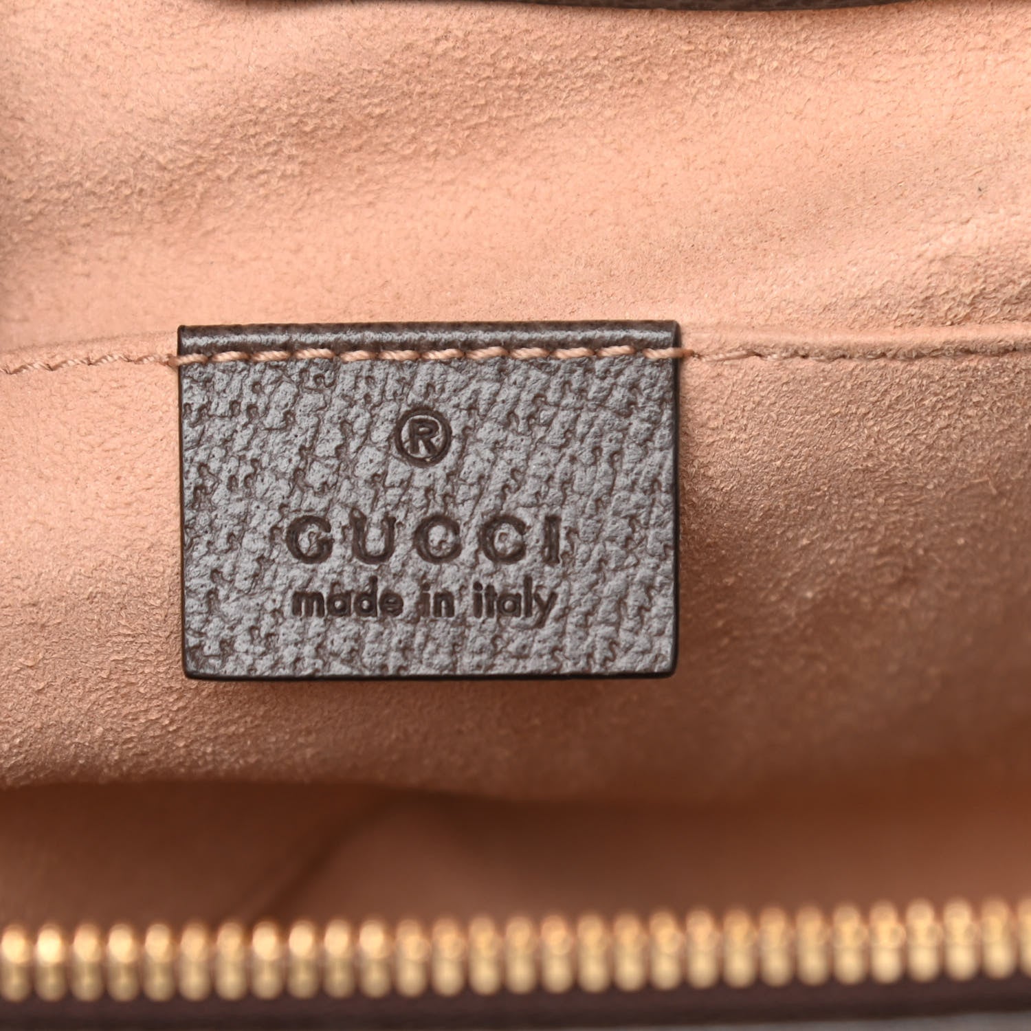 Gucci GG Supreme Monogram Small Ophidia Tote Bag Brown 6 of 14