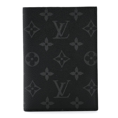 Louis Vuitton Monogram Eclipse Passport Cover 1 of 8