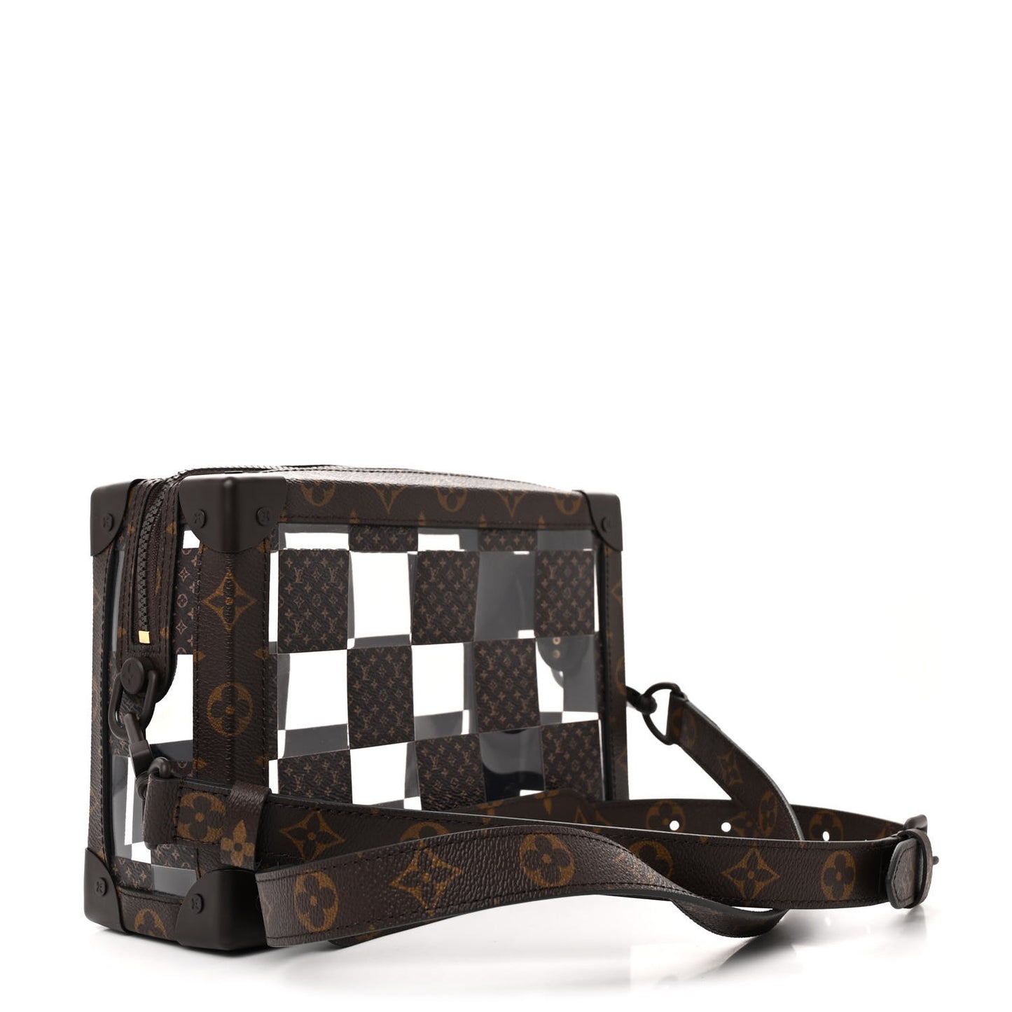 PVC Monogram Chess Soft Trunk